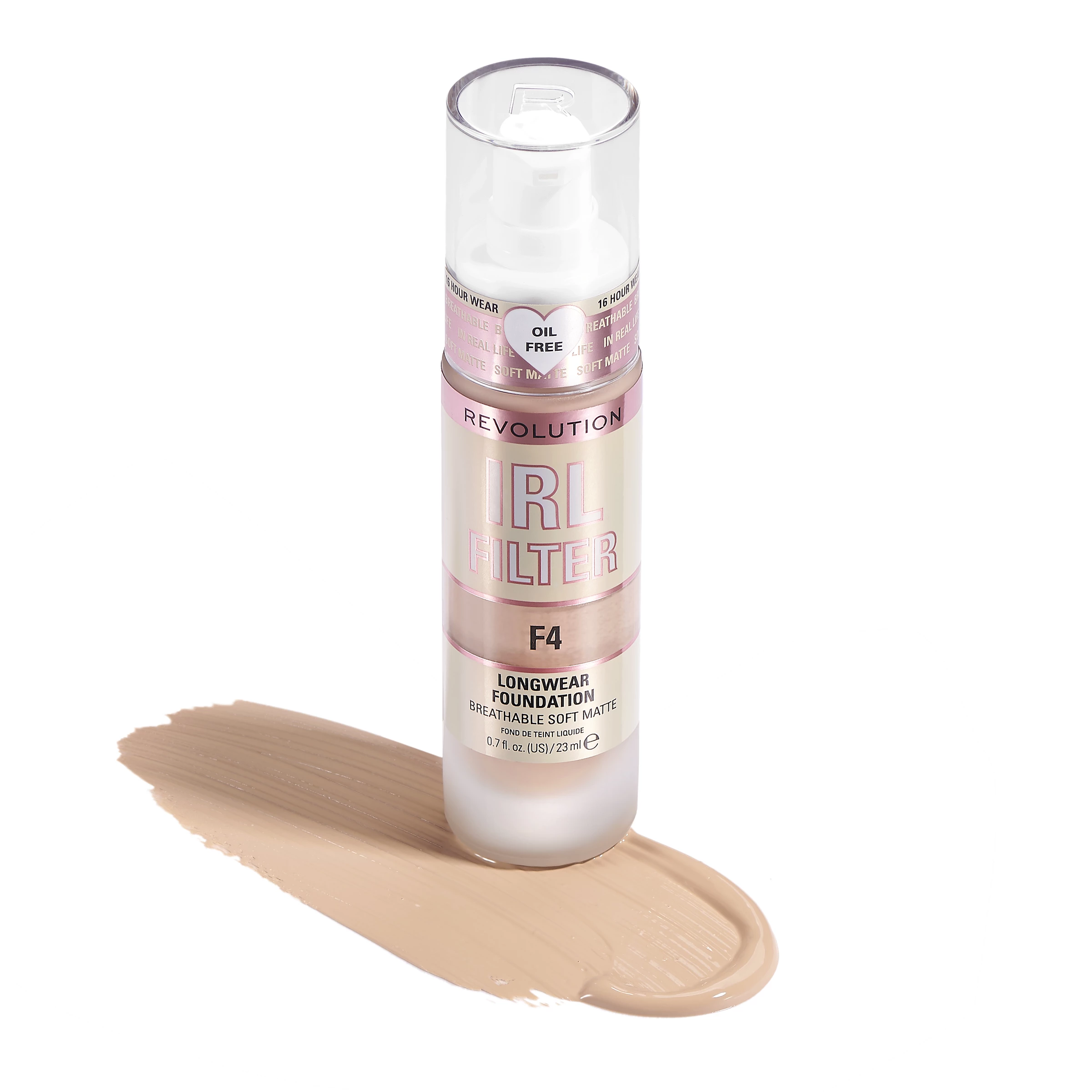 Revolution Makeup Revolution IRL Filter Longwear Foundation F4 – Bild 3