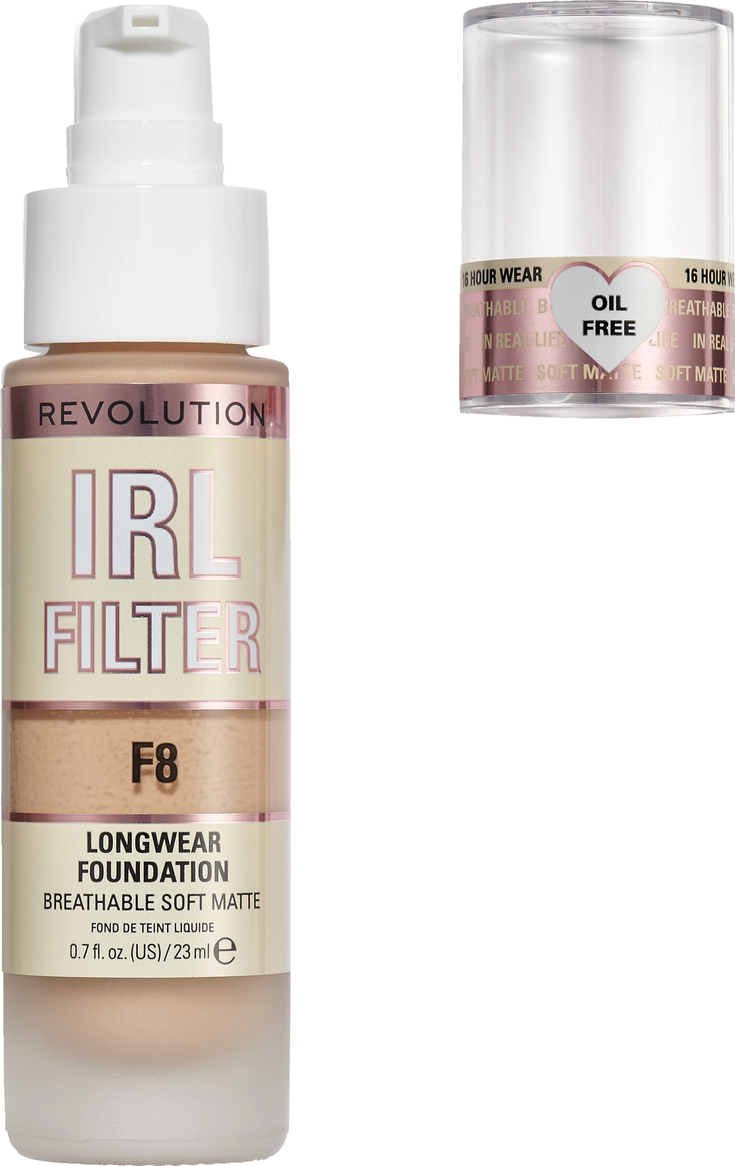 Revolution Makeup Revolution IRL Filter Longwear Foundation F8 – Bild 2