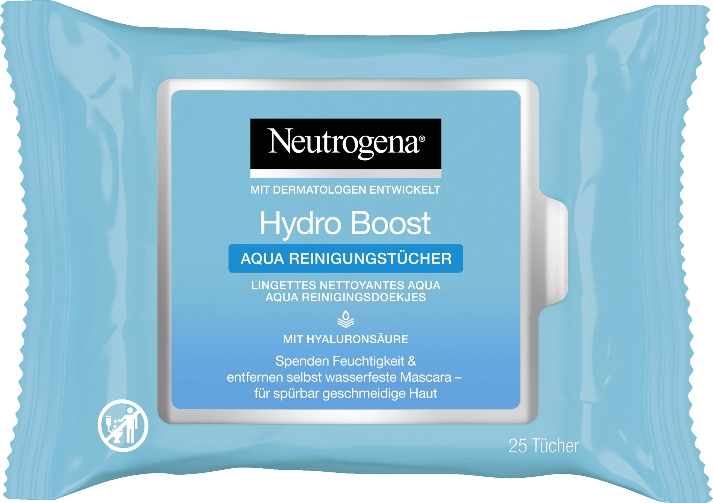 Neutrogena Hydro Boost® Aqua Reinigungstücher