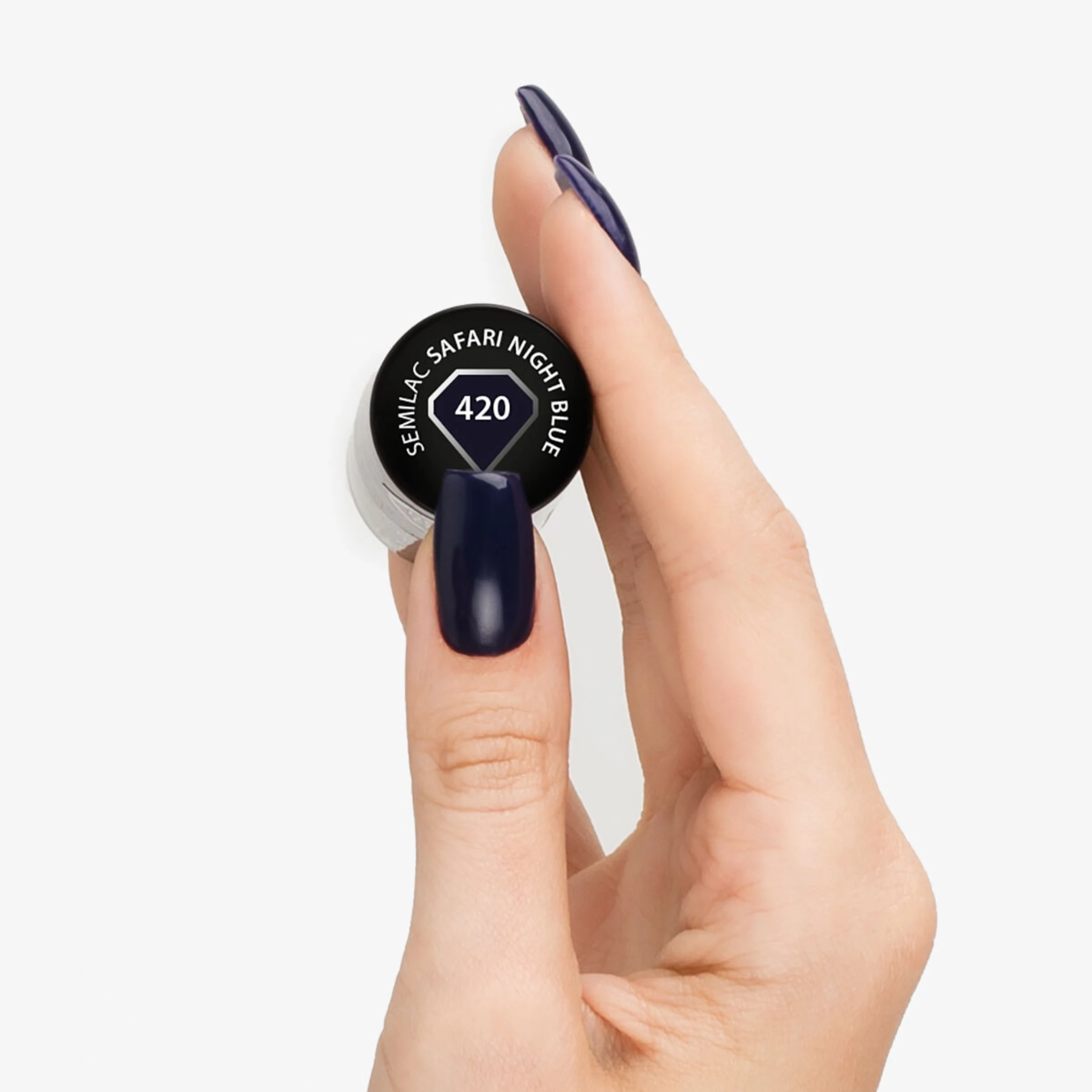 Semilac UV Nagellack 420 Safari Night Blue â Bild 2