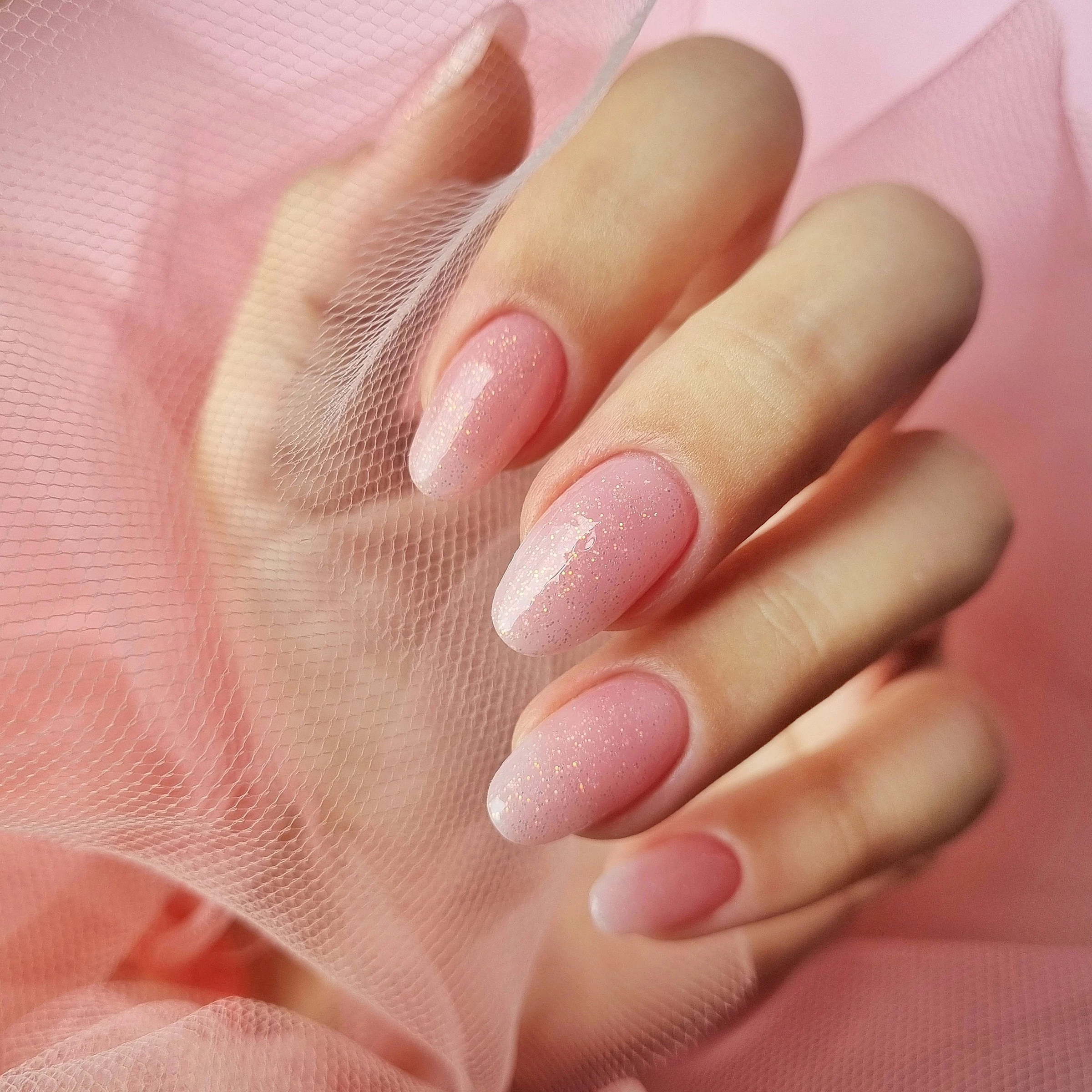 #132 Hi Hybrid UV Nagellack Pale Blush Tulle â Bild 3