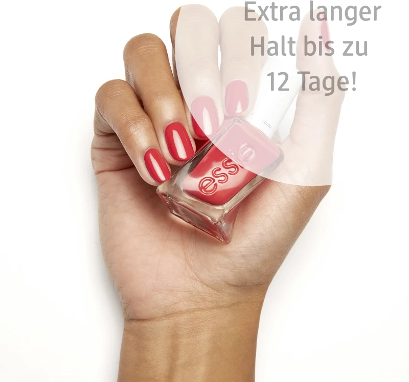 Essie Langanhaltender Nagellack Gel Couture Nr. 470 Sizzling Hot â Bild 3