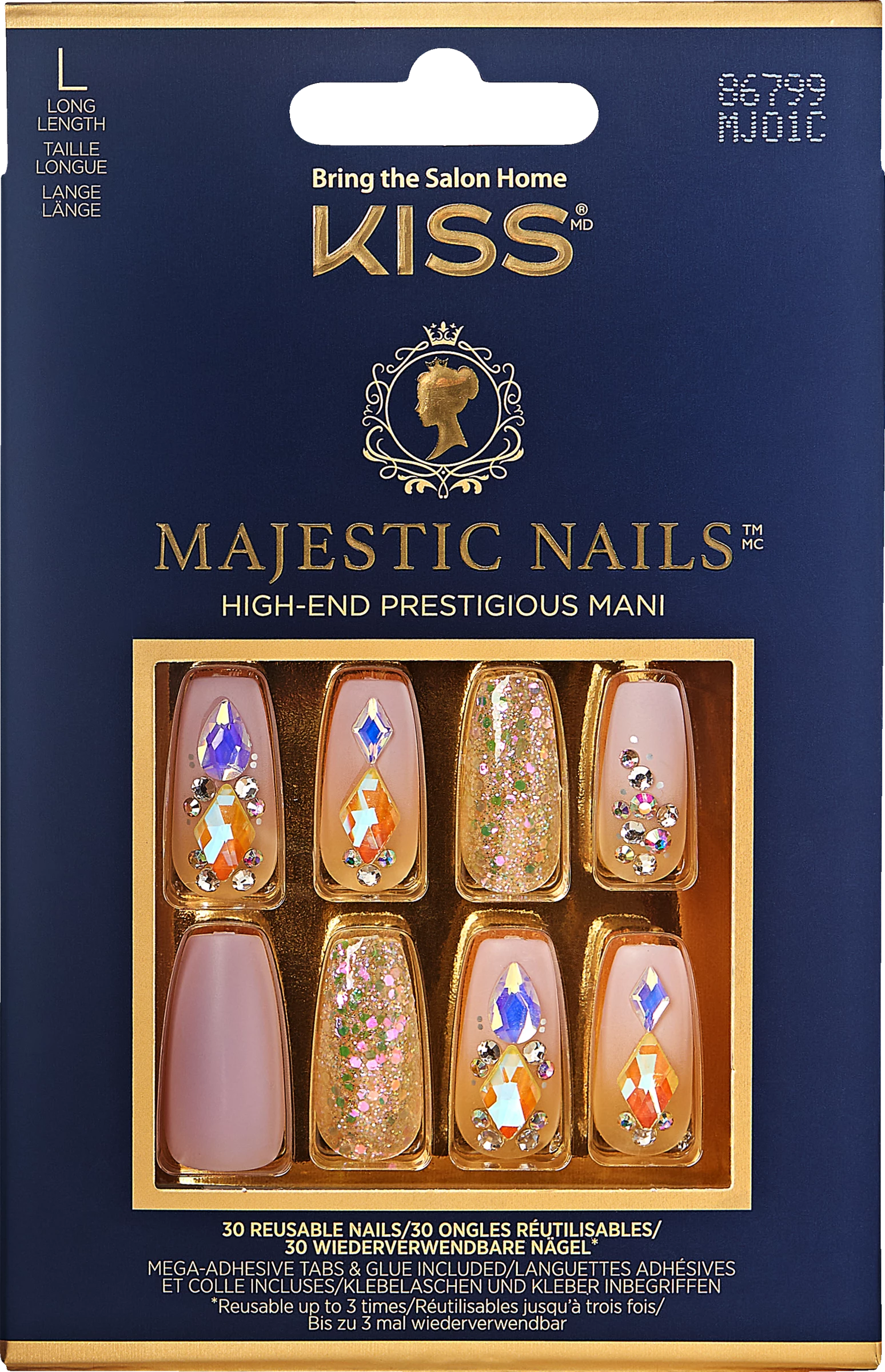 KISS Majestic Nails- Diamond Rings