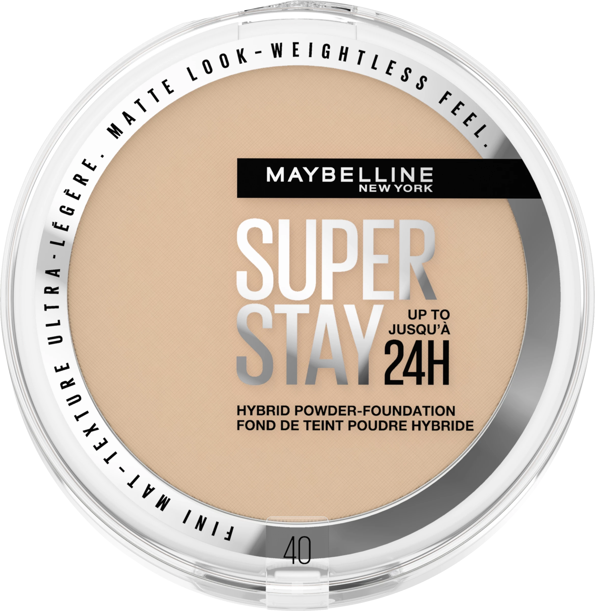 Maybelline New York Super Stay Hybrides Puder Make-Up Nr. 40