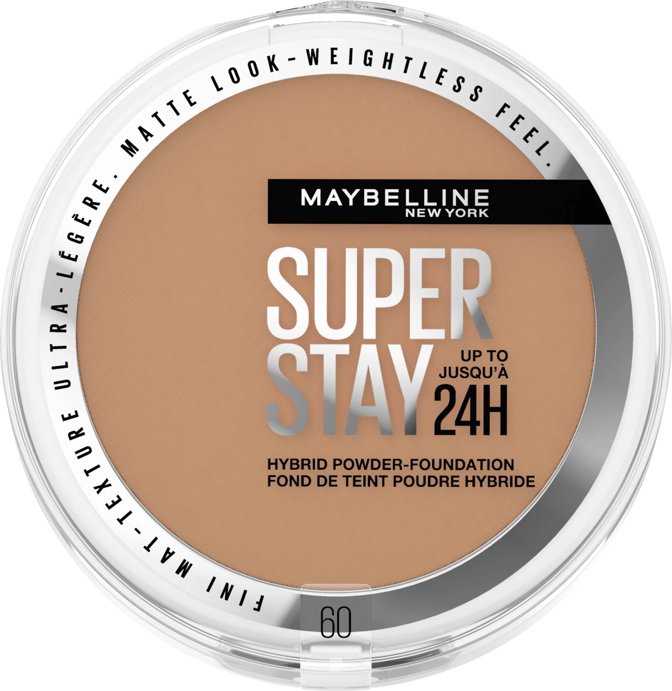 Maybelline New York Super Stay Hybrides Puder Make-Up Nr. 60