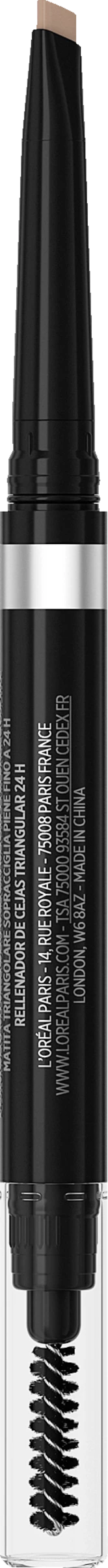 L’Oréal Paris Infaillible 24H Brow Filling Triangular Pencil 6.0 Dark Blonde – Bild 6